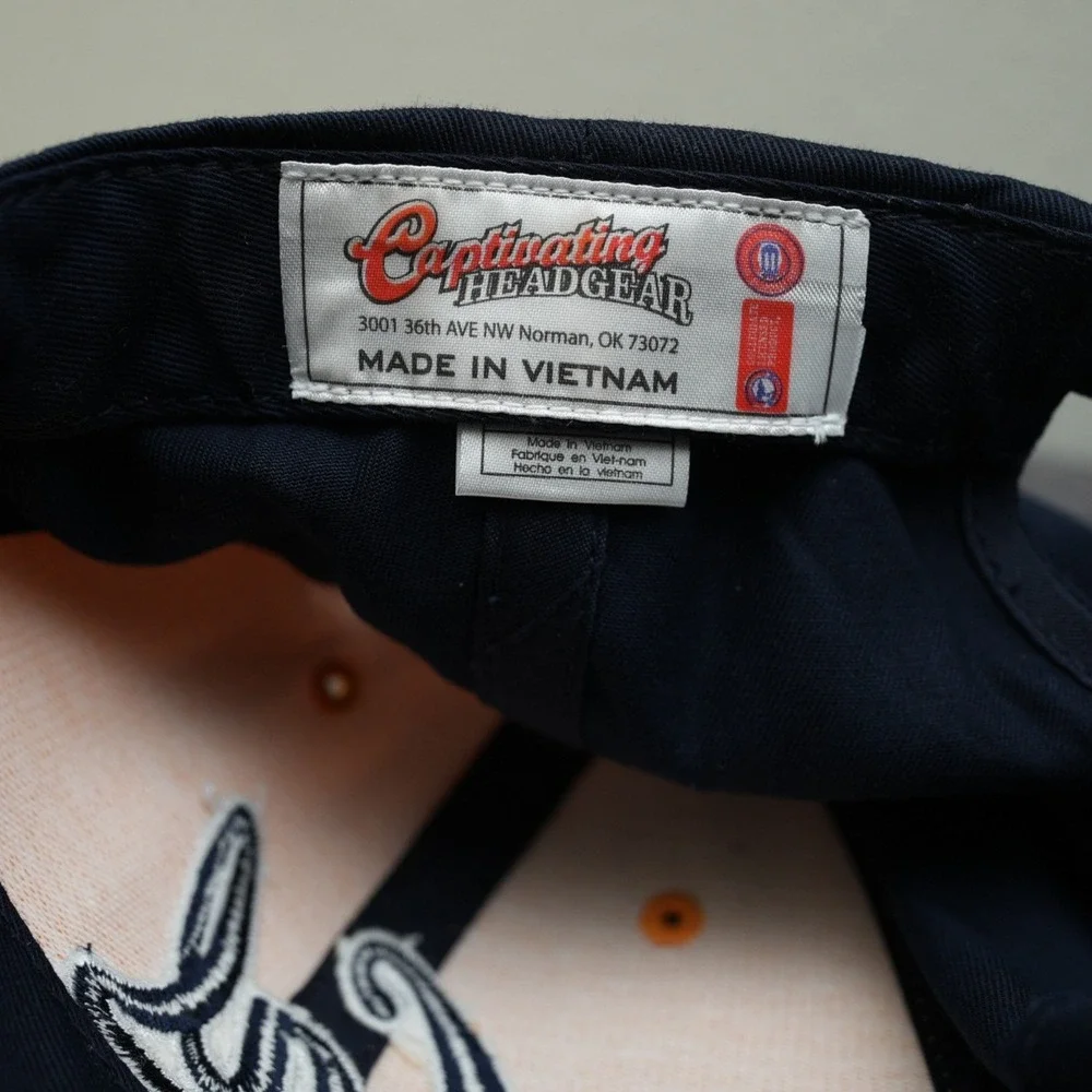 Cal Berkley Hat Blue Yellow Officially Licensed Adjustable Adult Cotton Cap‎